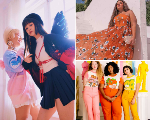 Plus and Mid-Size Clothing Recs cover photo collage