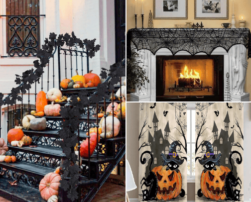 Spooky Season Home Decor cover photo collage