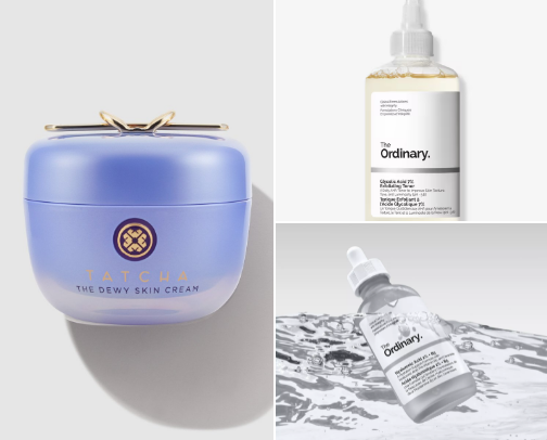 The skincare products that saved my skin! cover photo collage