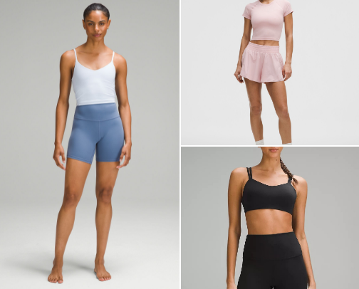 Active wear cover photo collage