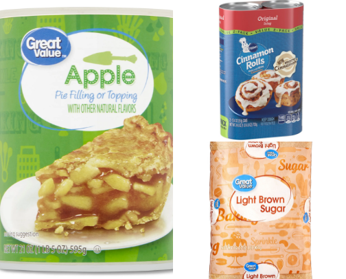 Apple pie monkey bread cover photo collage