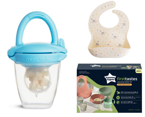 Baby weaning essentials cover photo collage