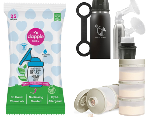 Top items for traveling with a baby cover photo collage