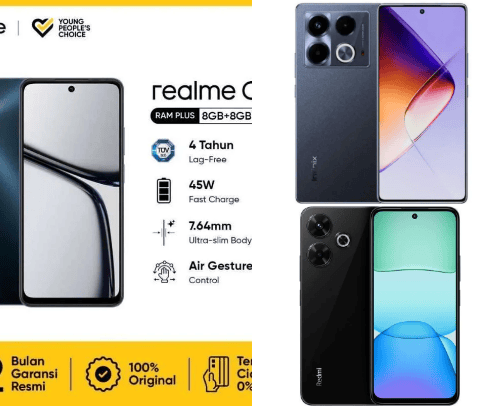 Cheapest price Handphone with the best features in 2024 cover photo collage
