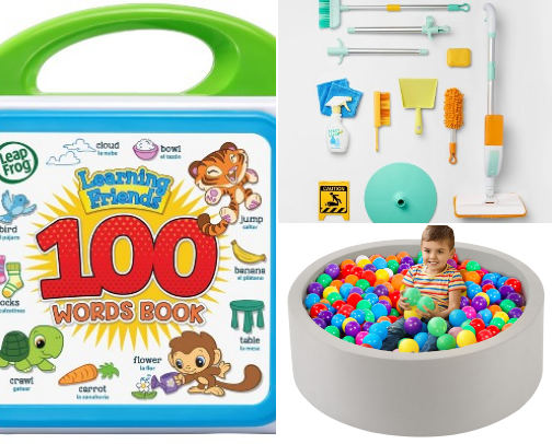 Kids and Toddler Toys, Activity and Reading Books cover photo collage