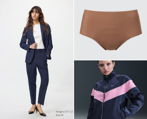 Wardrobe essentials for every day look. cover photo collage