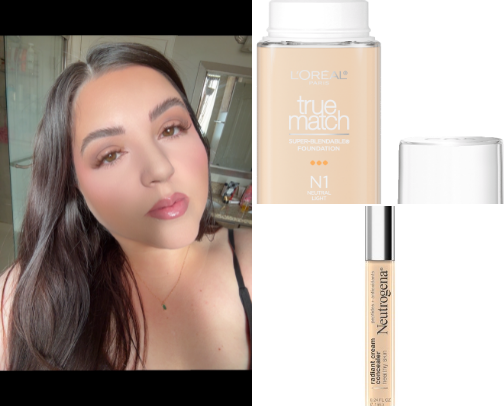 ✨🩷Flawless Drugstore Makeup Routine That Actually Lasts🩷✨ cover photo collage