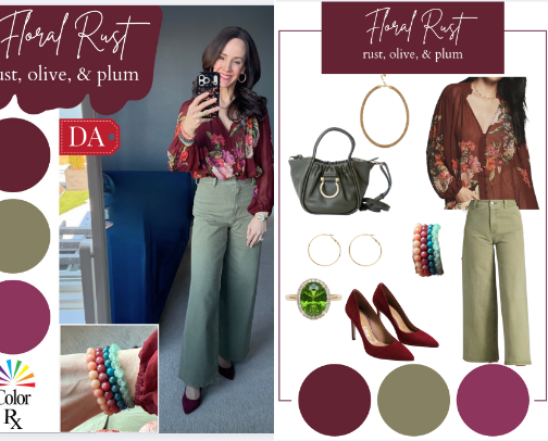 Floral Rust cover photo collage