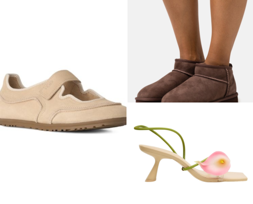 shoe finds cover photo collage