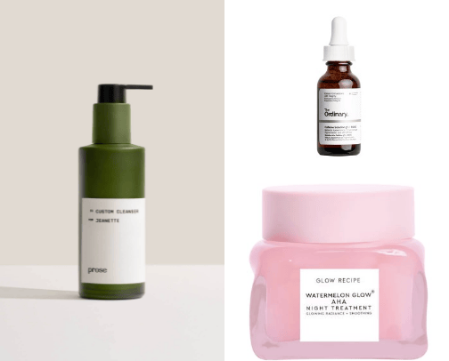 My skincare Recommendations cover photo collage
