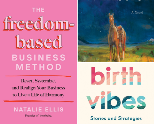 Online bookshop cover photo collage