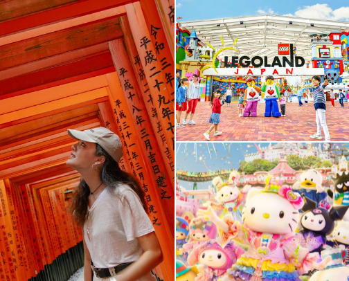 Special prices for you when traveling to Japan cover photo collage