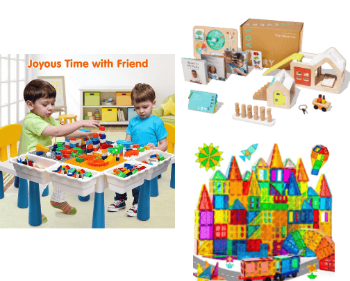 Kids Educational Toys cover photo collage