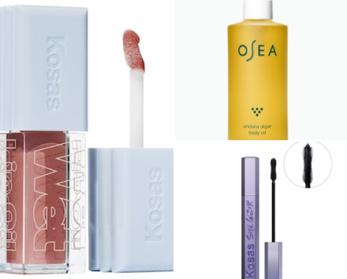 clean beauty pics cover photo collage