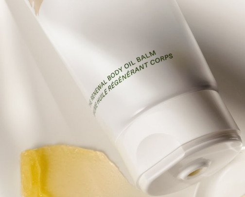 La Mer body oil balm cover photo collage