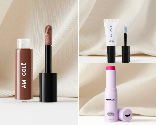Ami Cole products to try! cover photo collage
