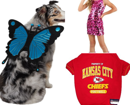 Your Halloween Era: Top Pop Star Costumes for Families & Dogs cover photo collage