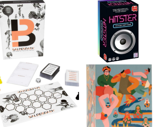 Super Fun Boardgames cover photo collage