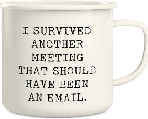“This Meeting Could’ve Been an Email” Work-From-Home Survival Kit cover photo collage