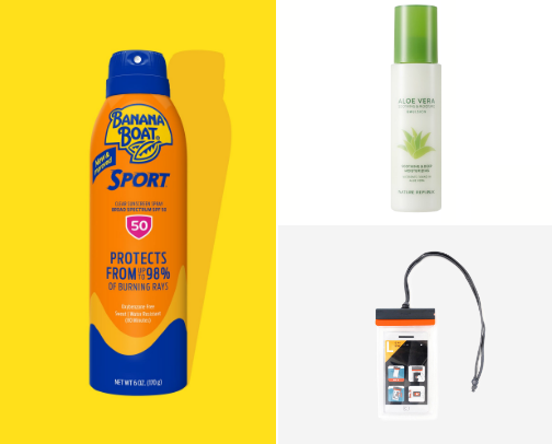 🏖️ Beach Day Must-Haves I Never Skip ☀️🌊 cover photo collage
