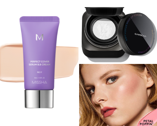 My 5 minute-quick makeup routine cover photo collage