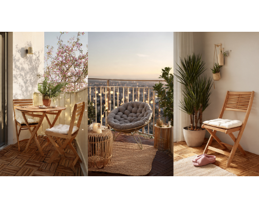 🌿 Small Balcony Makeover You Can Afford cover photo collage