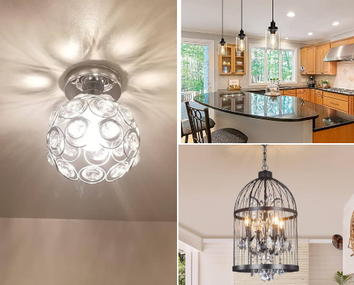 Lighting cover photo collage