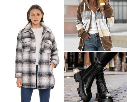 Fall/Winter Clothing and Accesories cover photo collage