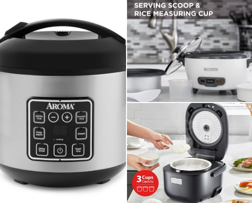 Rice cooker cover photo collage