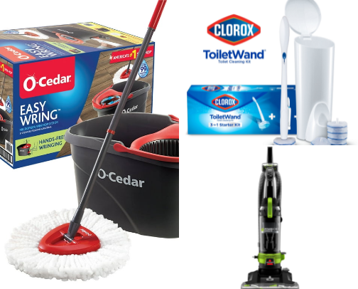 Clean Home Essentials 🧼🫧 cover photo collage