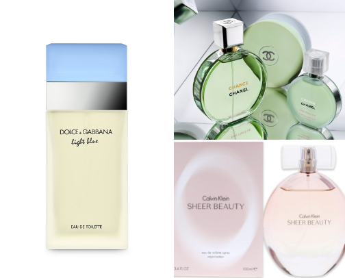 The Ultimate Fresh & Clean Summer Fragrance Guide 🍋☀️ cover photo collage
