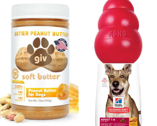 Dog products cover photo collage