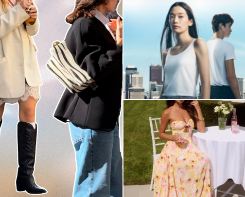 Apparel cover photo collage
