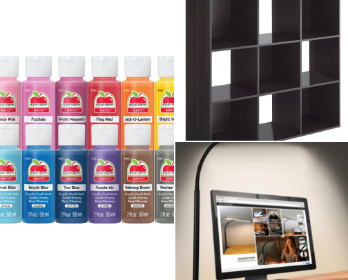 Craft room organization cover photo collage