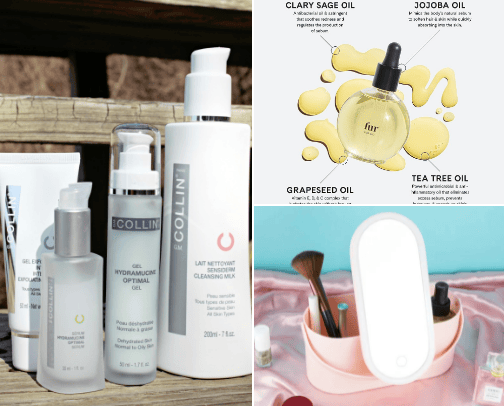 Beauty Pleasures cover photo collage