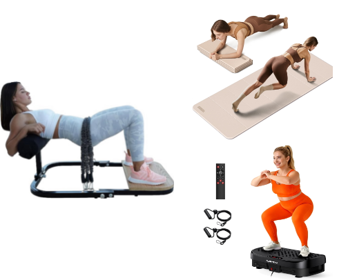 The Ultimate At-Home Gym Set-Up cover photo collage