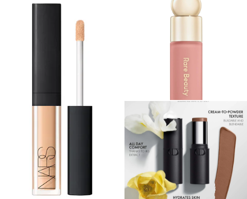 Clean girl makeup cover photo collage