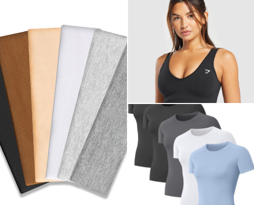 Gym Wardrobe cover photo collage