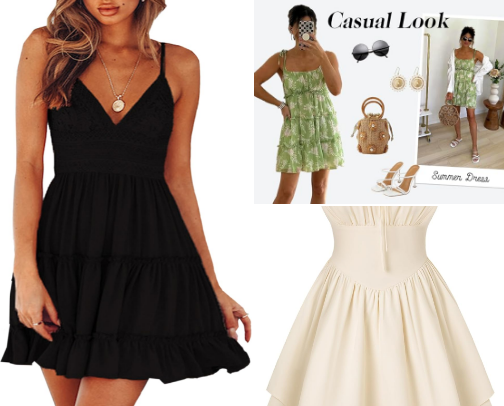 Summer Dresses cover photo collage