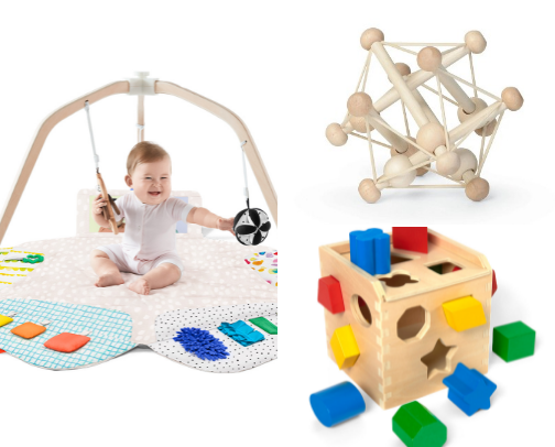 Montessori Baby Toys (0–12 Months) That Support Real Development 🧠✨ cover photo collage