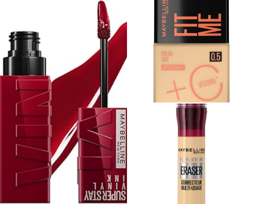 My favorite beauty recs cover photo collage