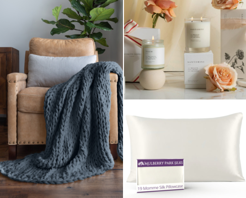Cozy Gift Ideas for Her cover photo collage