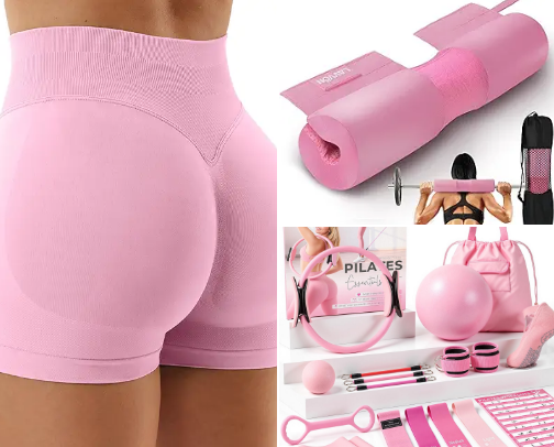 Best Workout Products For A Gym Baddie!⋆౨ৎ˚⟡˖ ࣪ cover photo collage