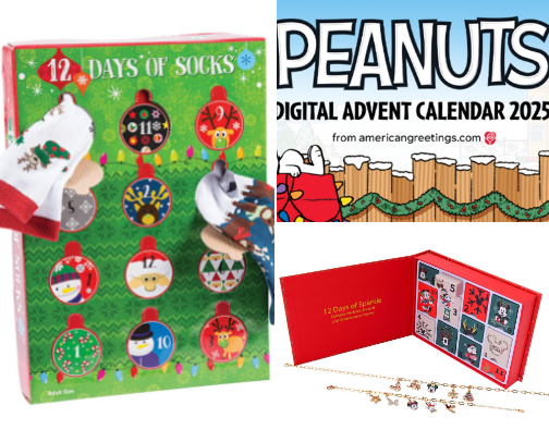 Fun Advent Calendars for the Holidays cover photo collage