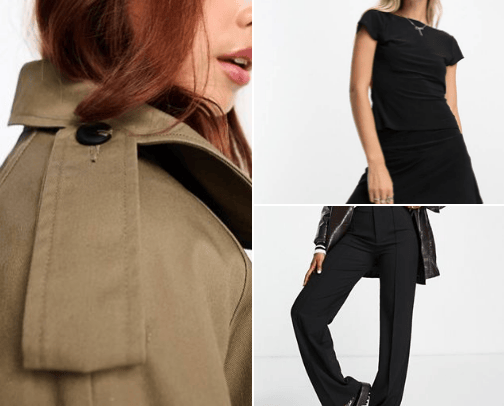 ASOS CLOTHES FAVORITES BY ME cover photo collage