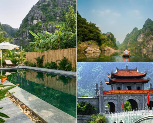 Steal My 2 Day Itinerary to Ninh Binh, Vietnam cover photo collage