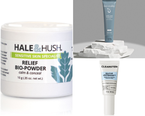 “POV: you’re about to pick that breakout… STOP 🛑 My esthetician hack = Seal & Heal cover photo collage