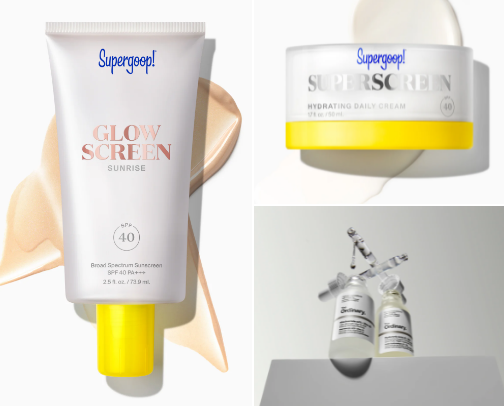 🧴 Skincare cover photo collage