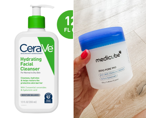 My skincare routine! cover photo collage