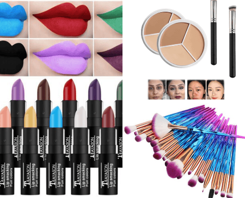 make up (šminka) cover photo collage